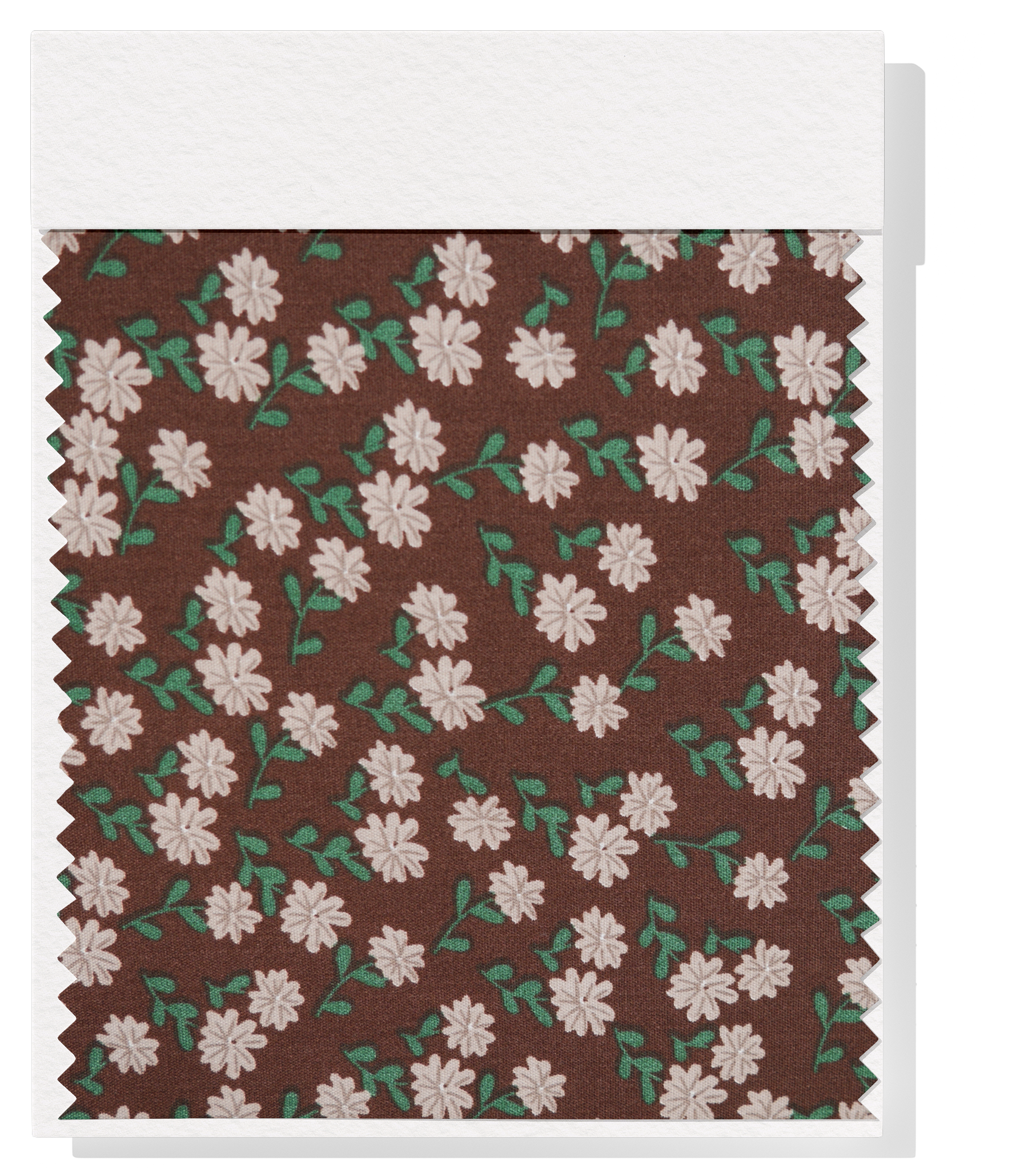 Printed Rayon $9.00p/m - Clementine (Brown)