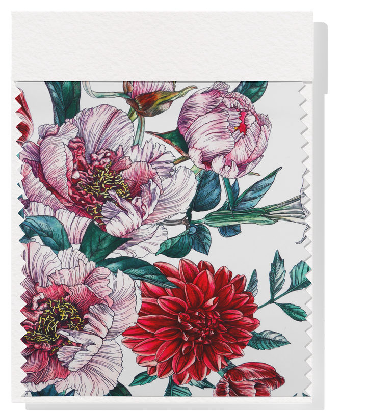 Printed Sateen Cotton / Polyester $12.00p/m  Design #18