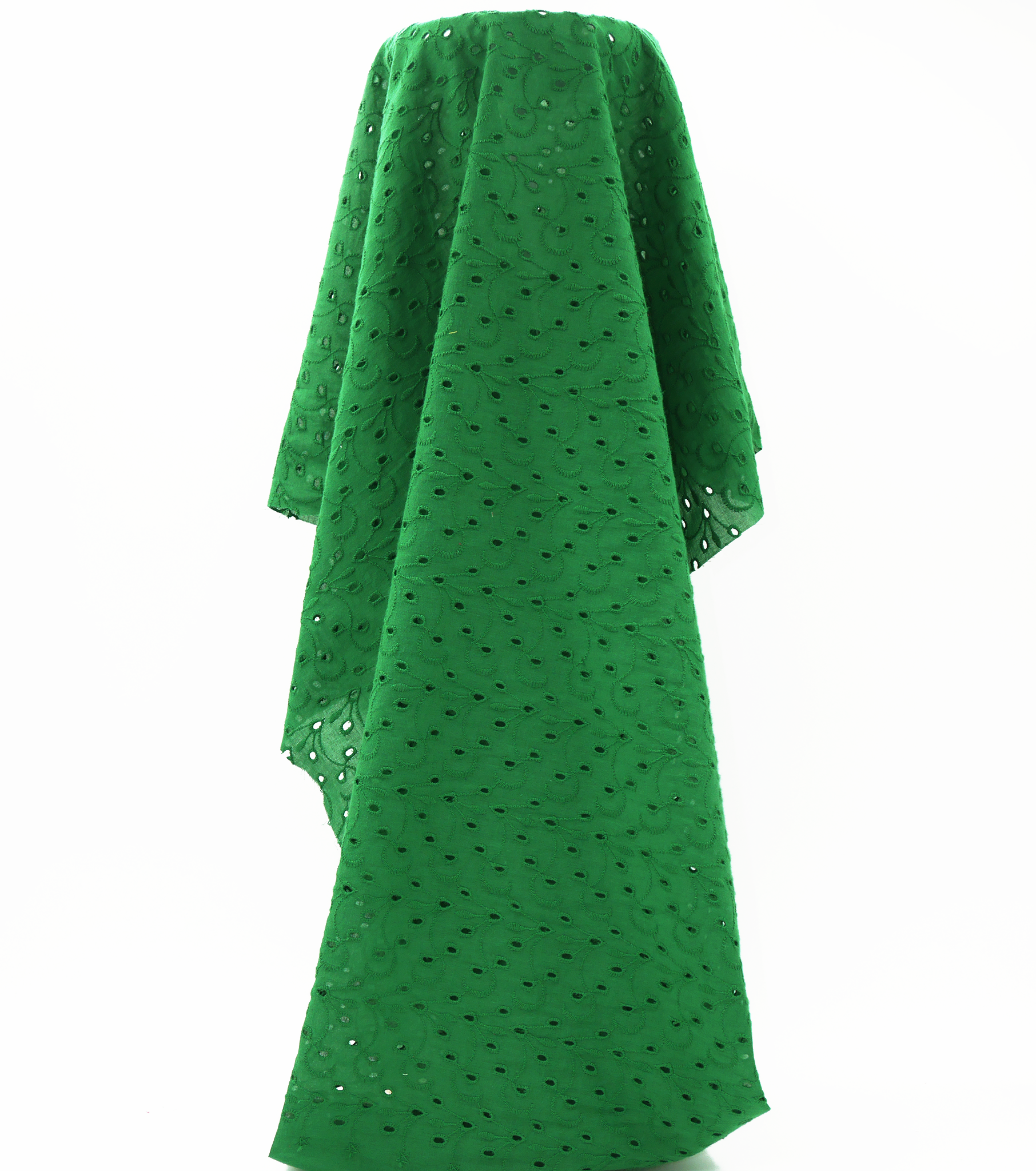 Broderie Anglaise $18.00p/m - Forest Green