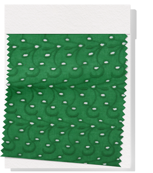 Broderie Anglaise $18.00p/m - Forest Green