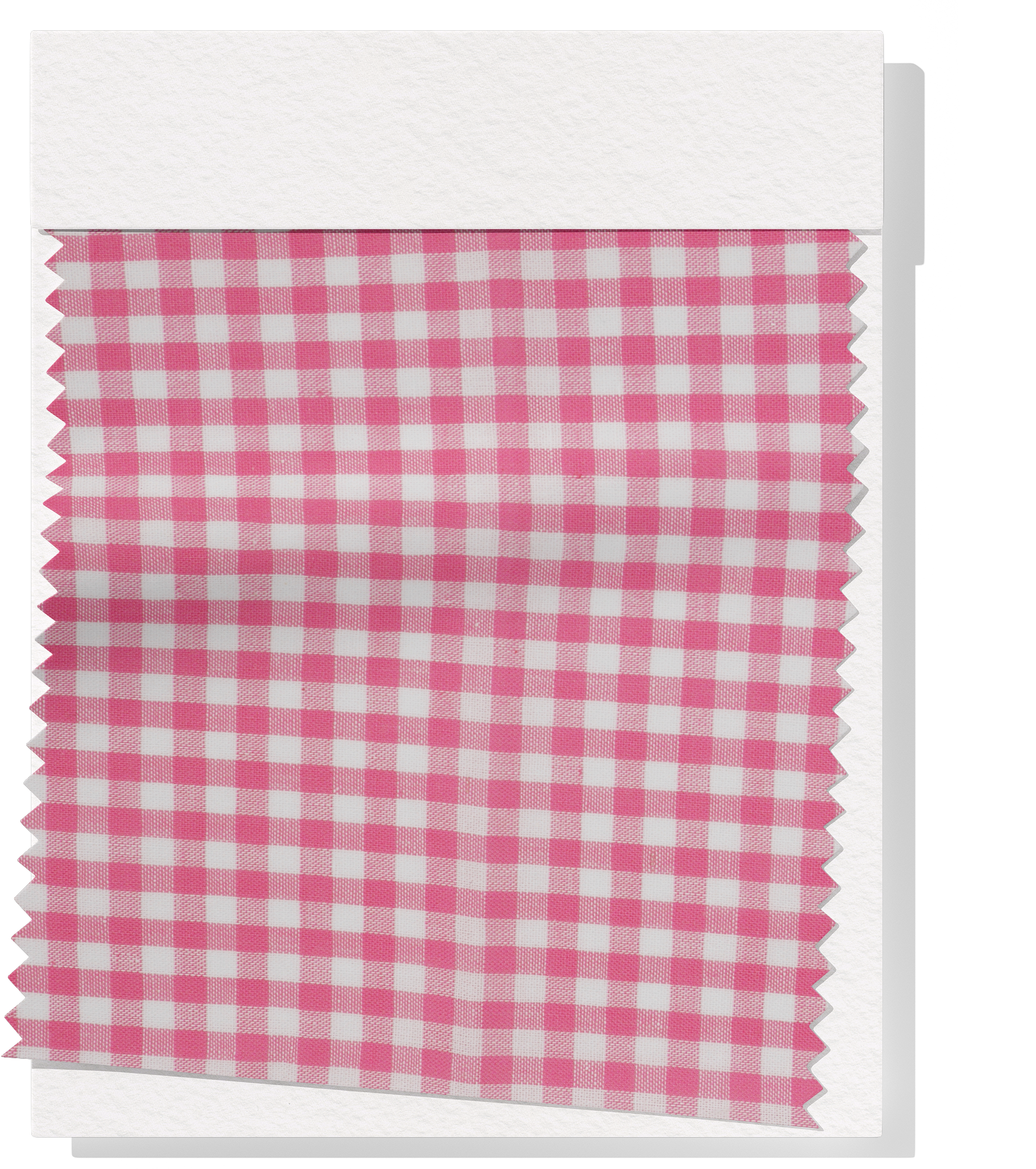 Cotton Gingham Print $14.00p/m - Pink & White (Small)