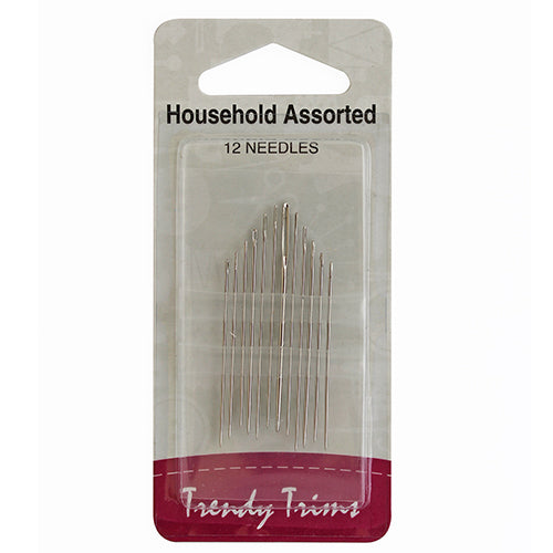 Household Assorted Needles - 12 needles
