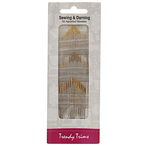 Sewing & Darning - 50 Assorted Needles