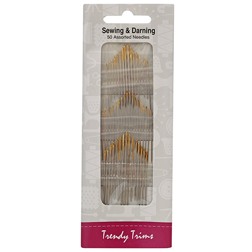 Sewing & Darning 50 Assorted Needles