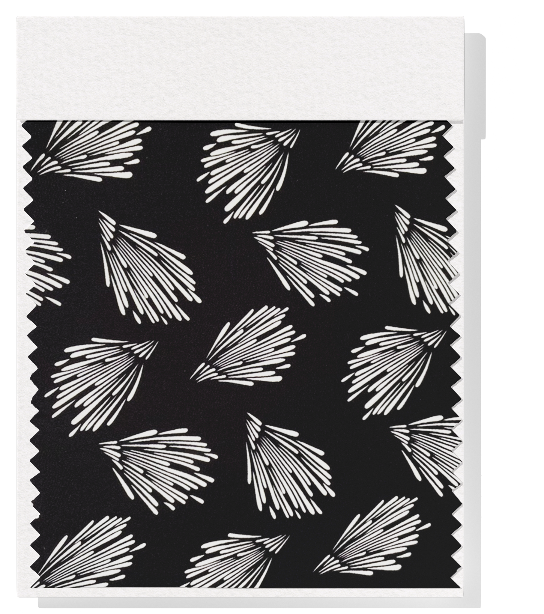 Printed Polyester $10.00p/m - Lara (Black)