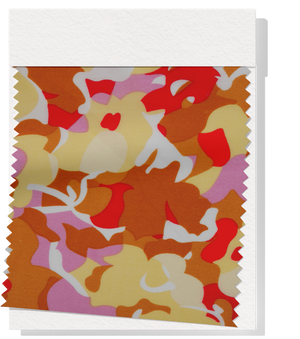 Printed Rayon $9.00p/m - Lennox (Orange)