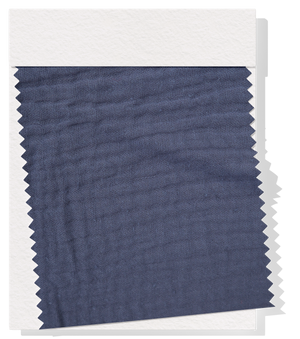 Double Muslin $14.00p/m - Washed Navy