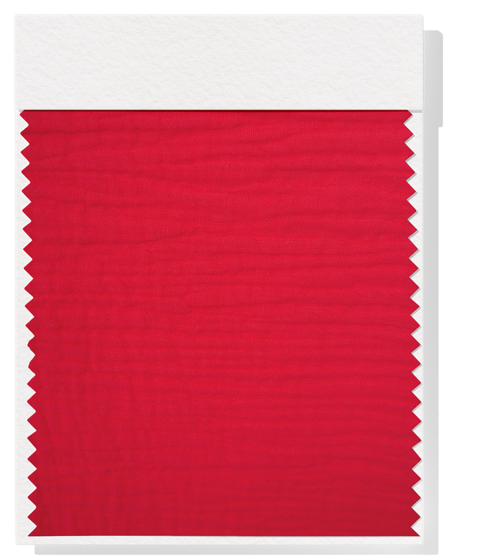 Double Muslin $14.00p/m - Fiery Red