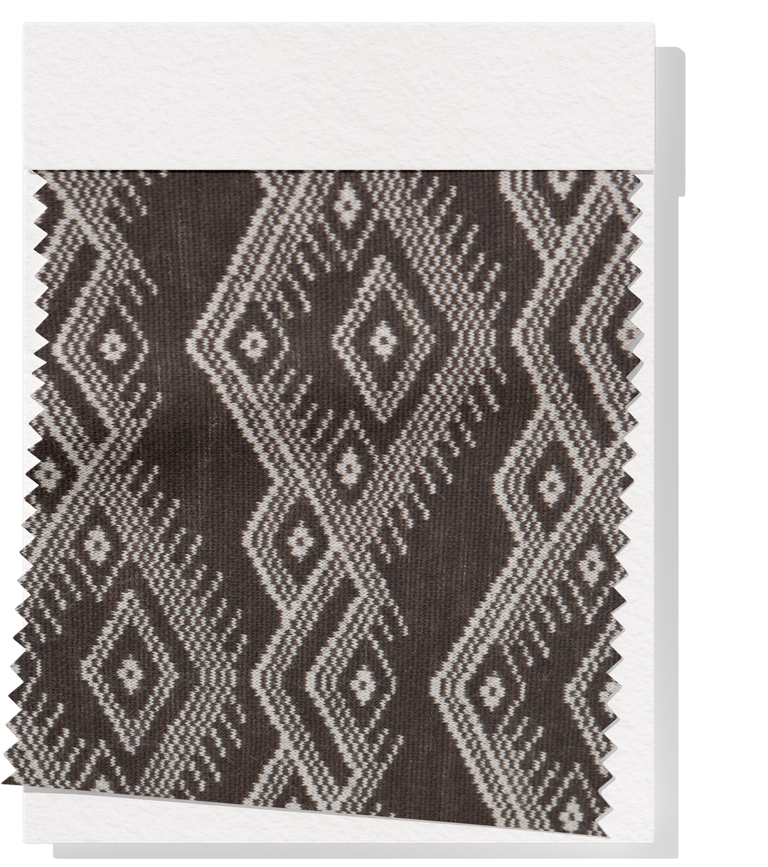 100% Merino $24.00 p/m  Diamond Print - Brown