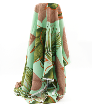 Printed Nylon/Rayon $10.00p/m - Alaina Green