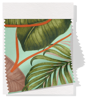 Printed Nylon/Rayon $10.00p/m - Alaina Green