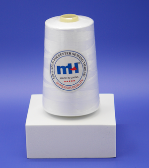 MH Overlocking Thread 5000m - White