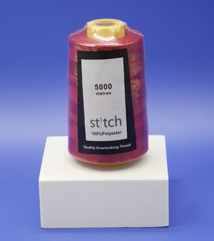 Stitch Overlocking Thread 5000m - Wine