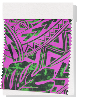 Polyester / Cotton Pacific Print $3.00p/m Design #3 - Pink