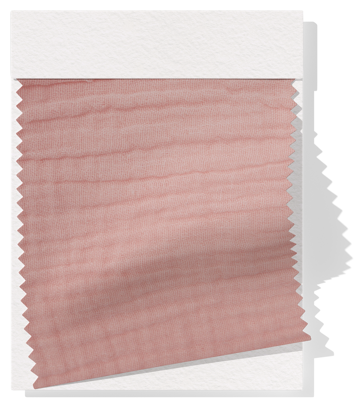 Double Muslin $14.00p/m - Pale Rosette