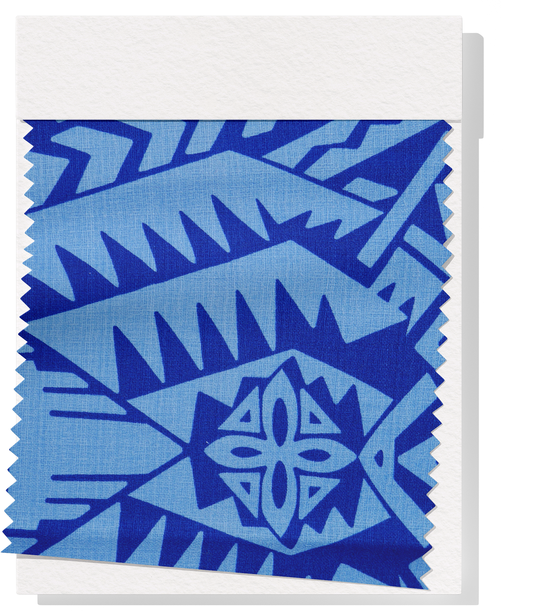 Cotton Dobby Pacific Print $9.00p/m - Blue