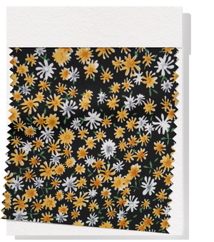 Printed Rayon $9.00p/m - Phoebe (Yellow)