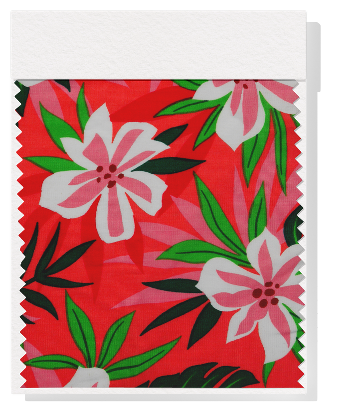 Pacific Printed Rayon $8.00p/m - Watermelon