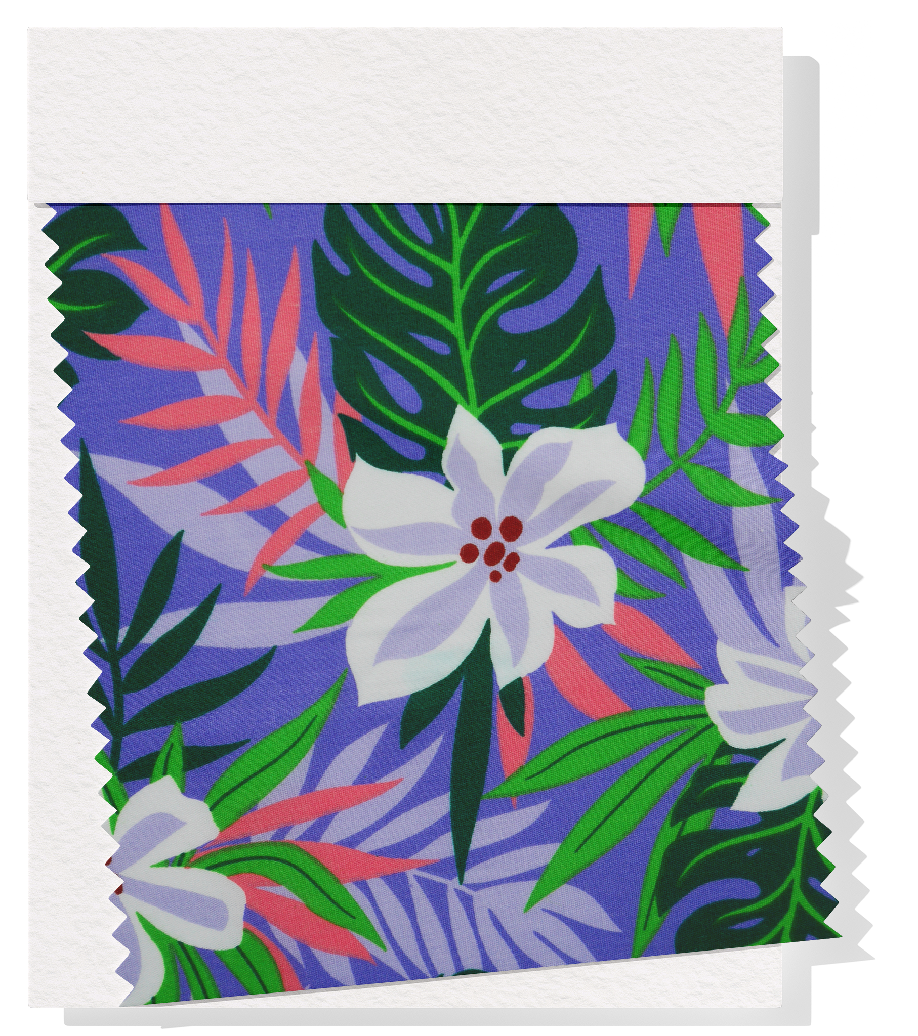 Pacific Printed Rayon $9.00p/m  - Purple
