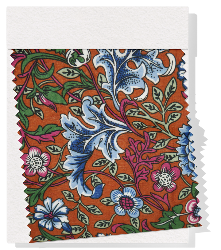 Printed Slub Cotton $12.00 p/m - Design #6