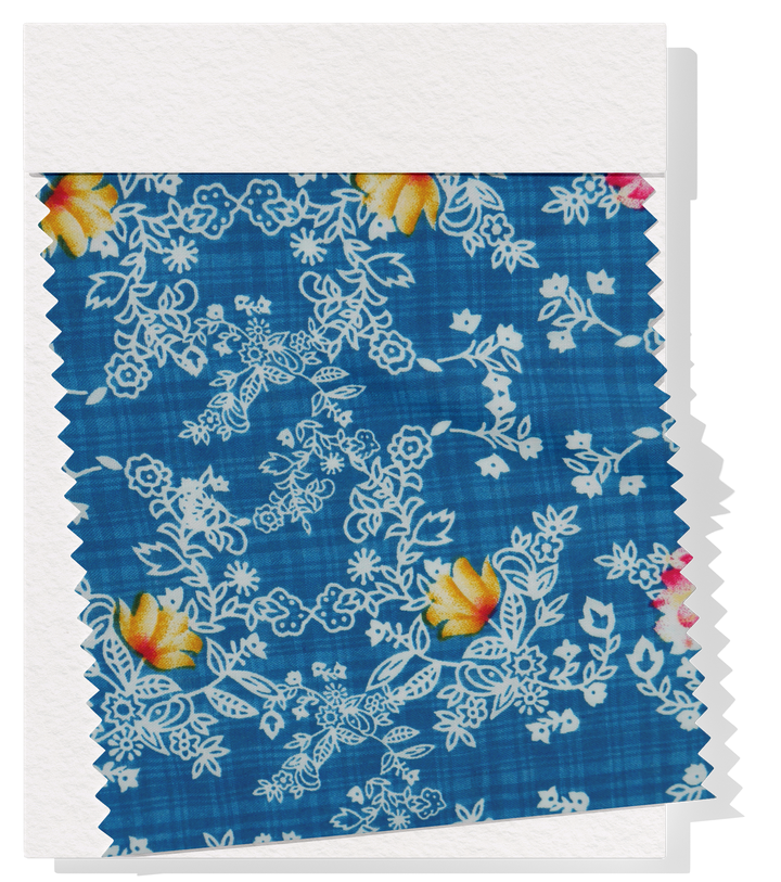 Printed Slub Cotton $12.00 p/m - Design #21