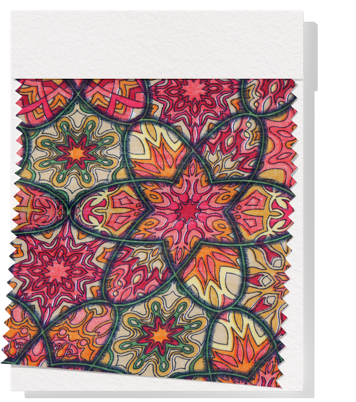 Printed Slub Cotton $12.00 p/m - Design #32