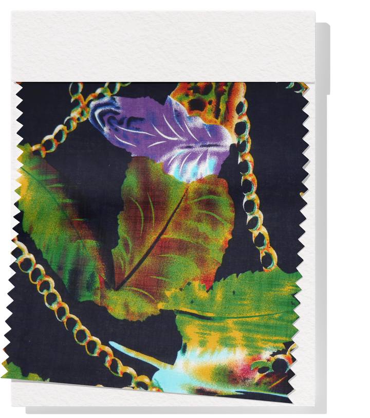 Printed Slub Cotton $12.00 p/m - Design #19