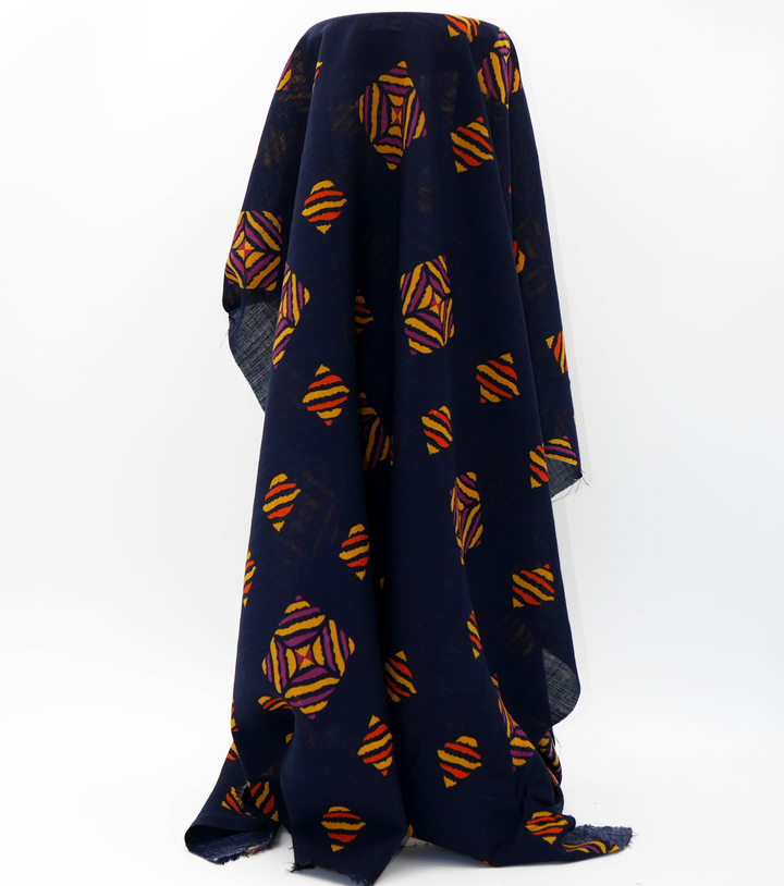 Printed Slub Cotton $12.00 p/m - Design #10