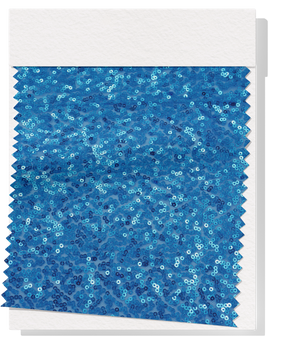 Polyester Mesh Sequins $25.00p/m - Turquoise