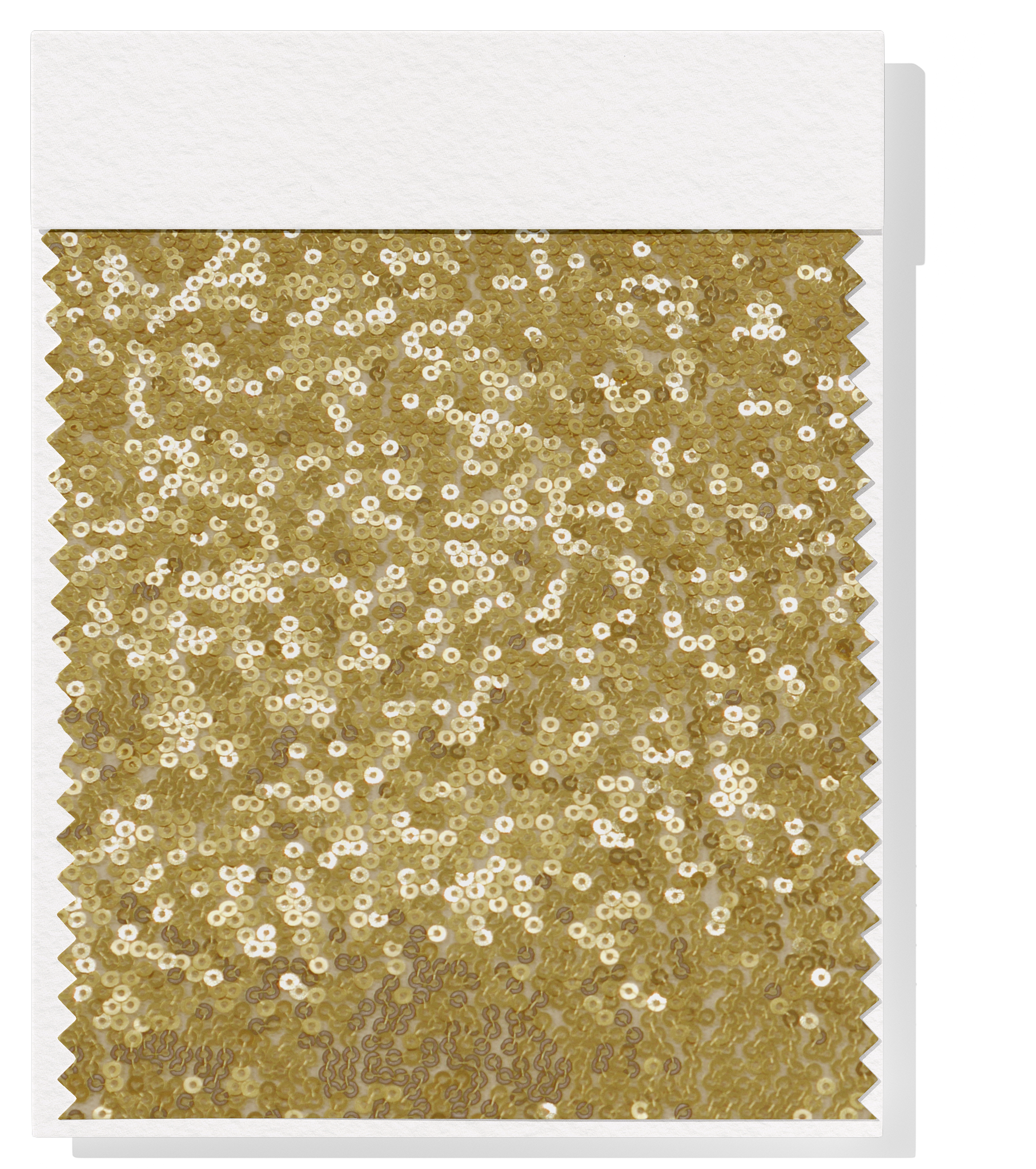 Polyester Mesh Sequins $25.00p/m - Light Gold