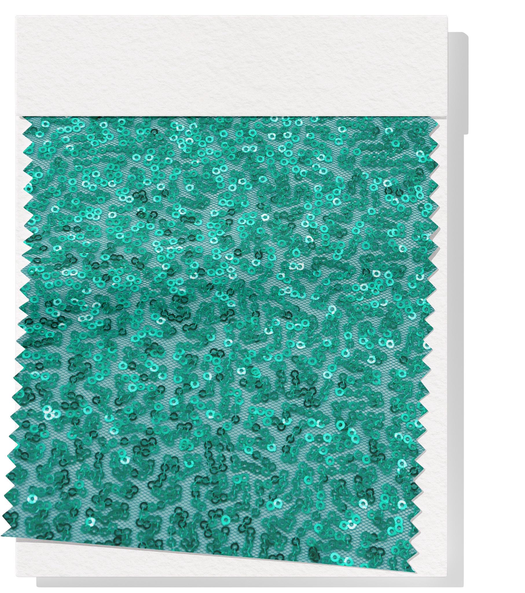 Polyester Mesh Sequins $25.00p/m - Jade