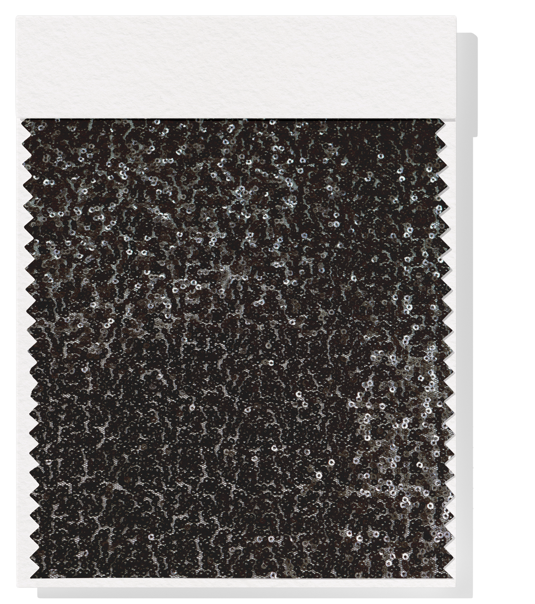 Polyester Mesh Sequins $25.00p/m - Black