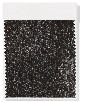 Polyester Mesh Sequins $25.00p/m - Black