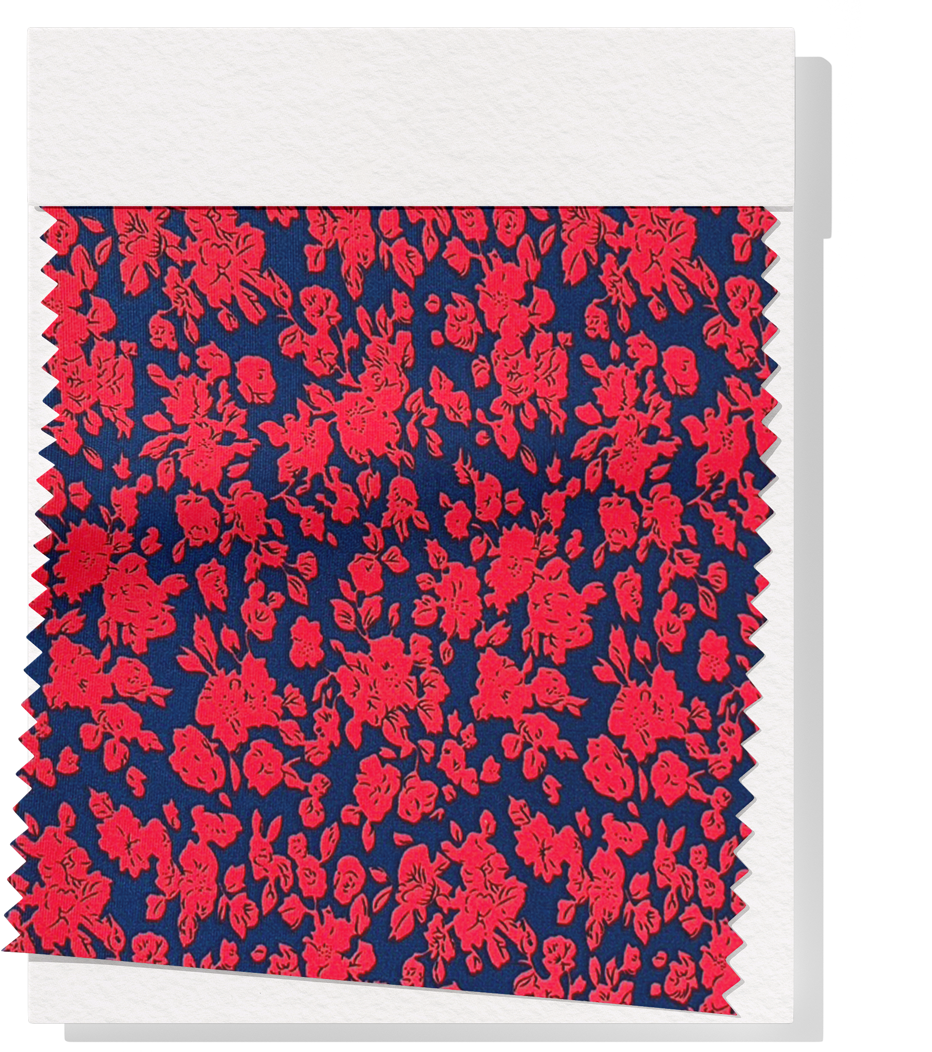 Printed Polyester $10.00p/m - Sono (Red)