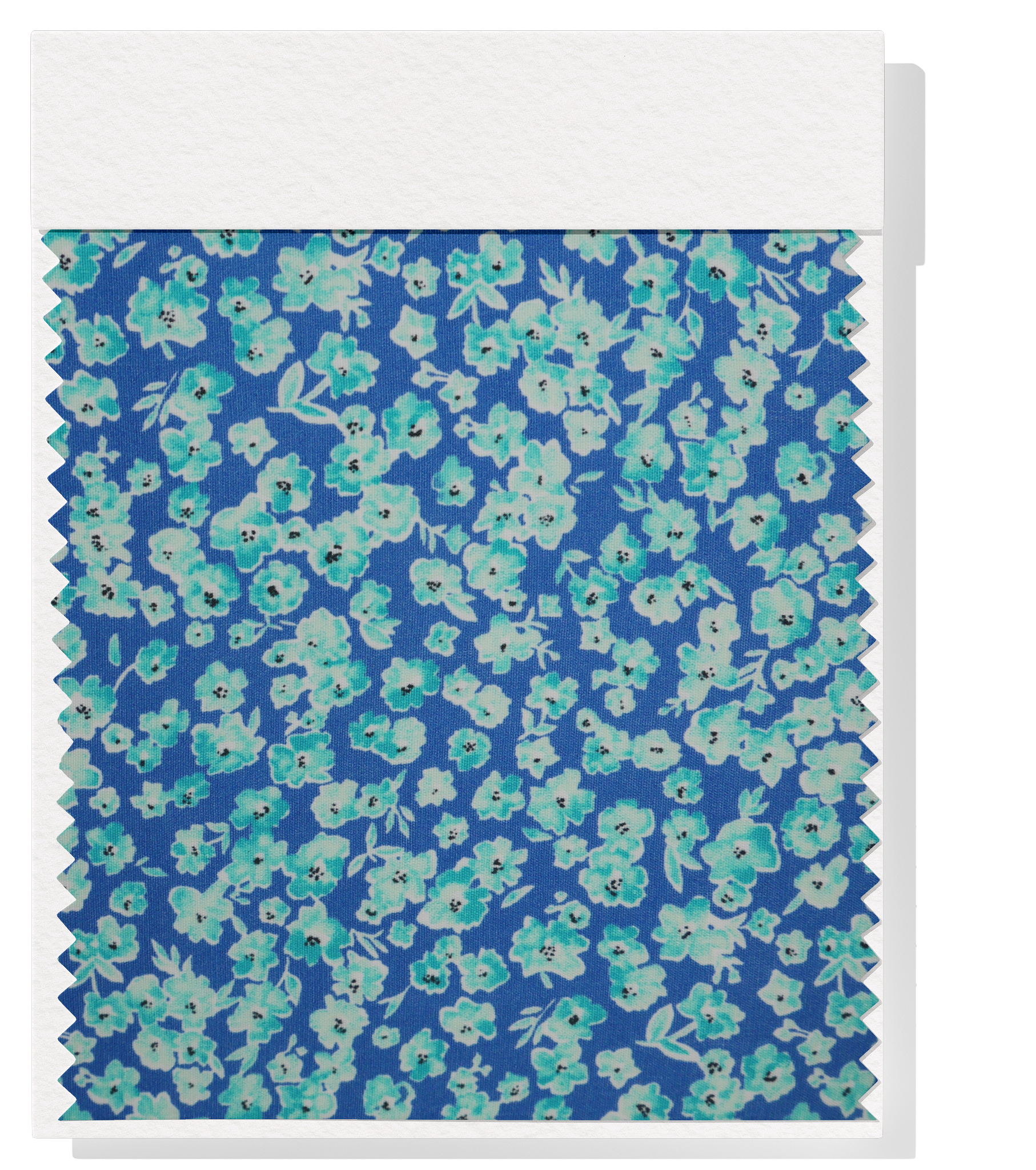 Viscose/ Rayon Crepe Print $22.00p/m - Dainty Blue Floral