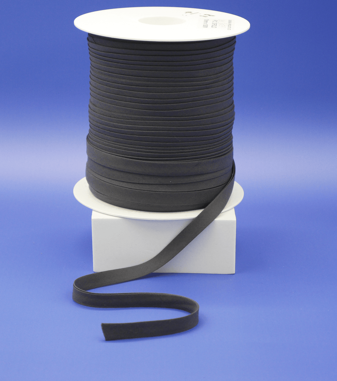 Bias Binding $1.20p/m 10mm - Dark Grey - The Fabric Shop