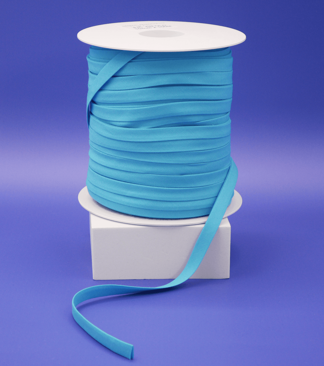 Bias Binding $1.20p/m 10mm - Turquoise - The Fabric Shop