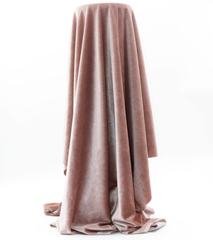 Stretch Velour $16.00p/m - Blush Pink