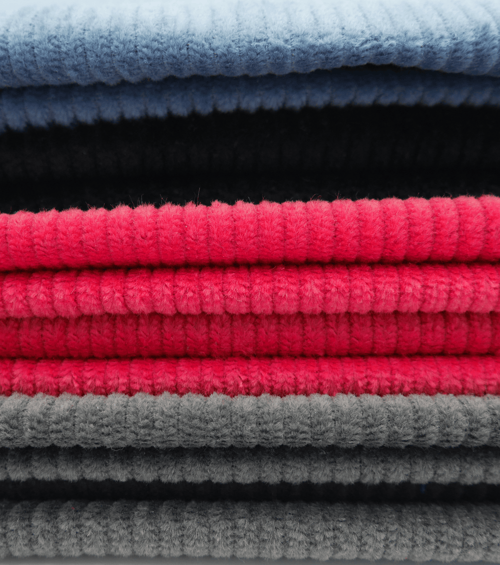 Corduroy $18.00p/m - Blue - The Fabric Shop