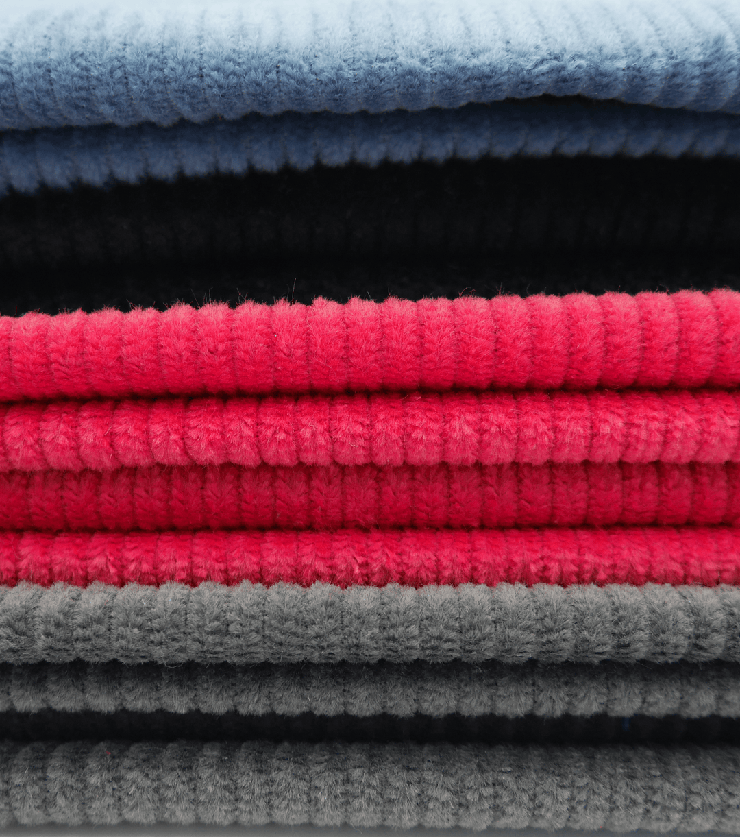 Corduroy $18.00p/m - Blue - The Fabric Shop