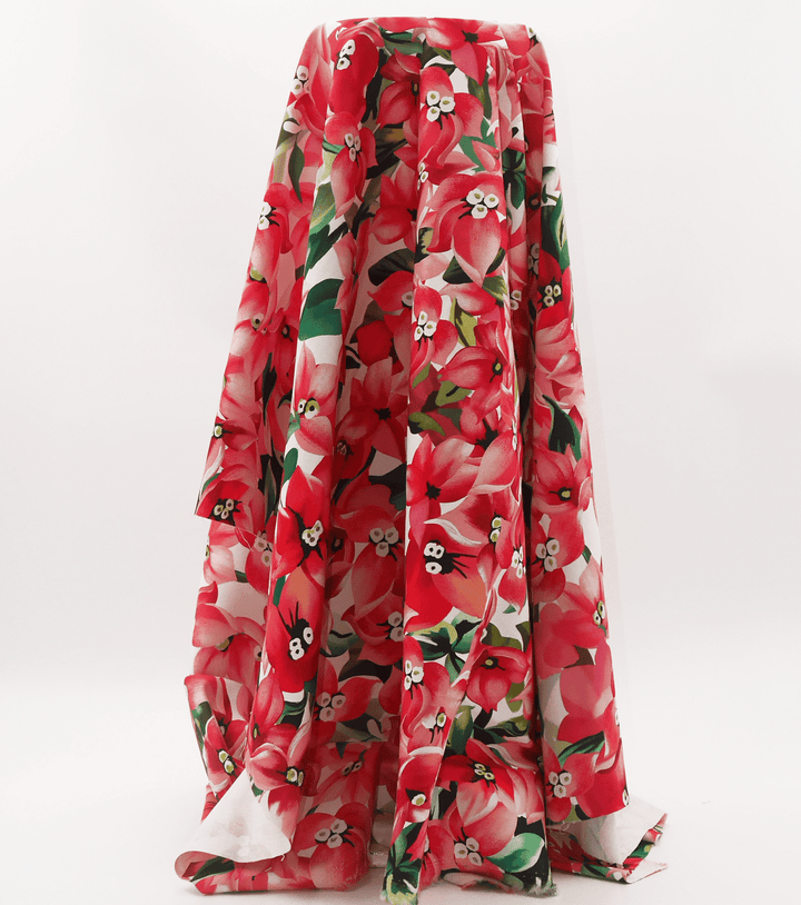 Cotton Sateen $12.00p/m - Design  1 - The Fabric Shop