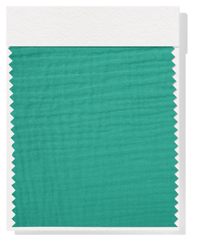 Double Muslin $14.00p/m - Verdigris - The Fabric Shop