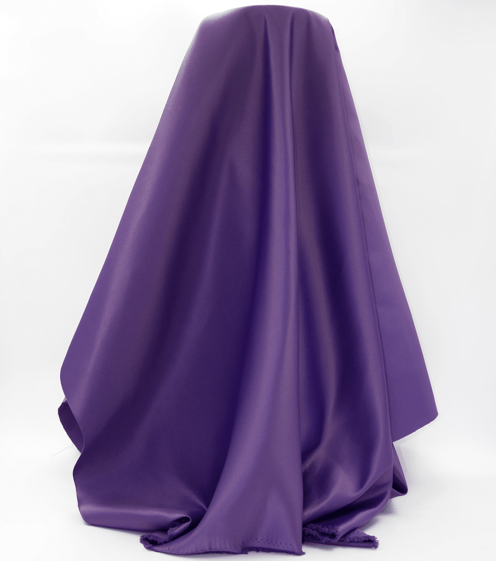 Duchess Satin $10.00p/m - Purple - The Fabric Shop