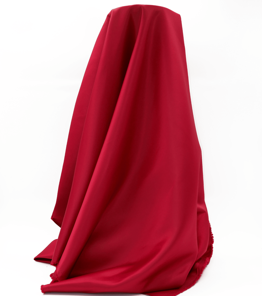 Duchess Satin $10.00p/m - Red - The Fabric Shop