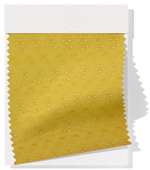 Broderie Anglaise $18.00p/m - Yellow