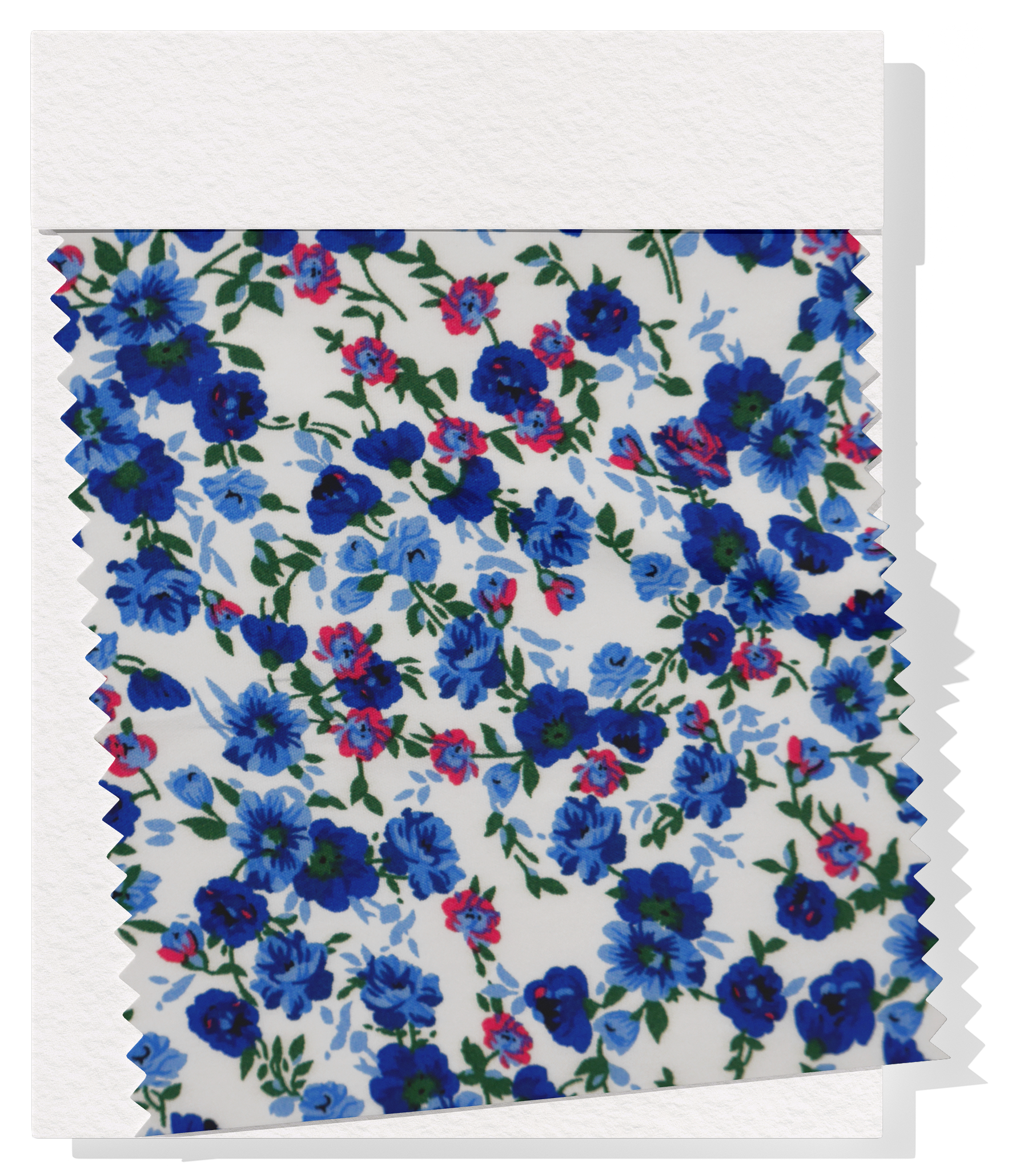 Printed Rayon $9.00p/m - Florence (Blue)