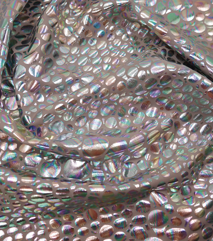 Holographic 4 Way Stretch Fabric $25.00p/m - Patti - The Fabric Shop