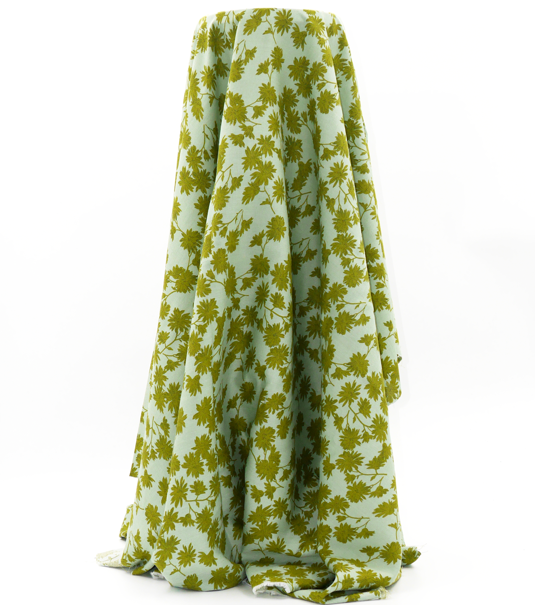 Printed Rayon $9.00p/m - Skylar (Green)