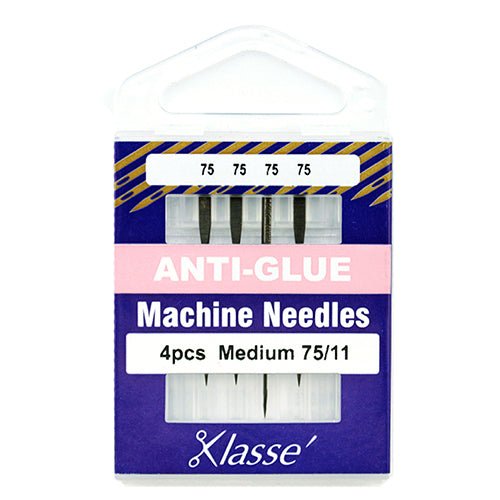 Klassé Anti - Glue Needles Medium 75/11 - The Fabric Shop