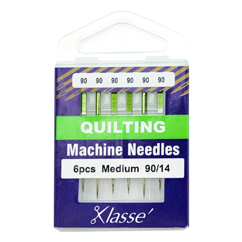 Klassé Quilting Needles Medium 90/14 - The Fabric Shop